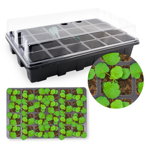 Plastic Starter Garden Plant Propagation Growing Nursery seedling Germination Cell seed Trays With Holes