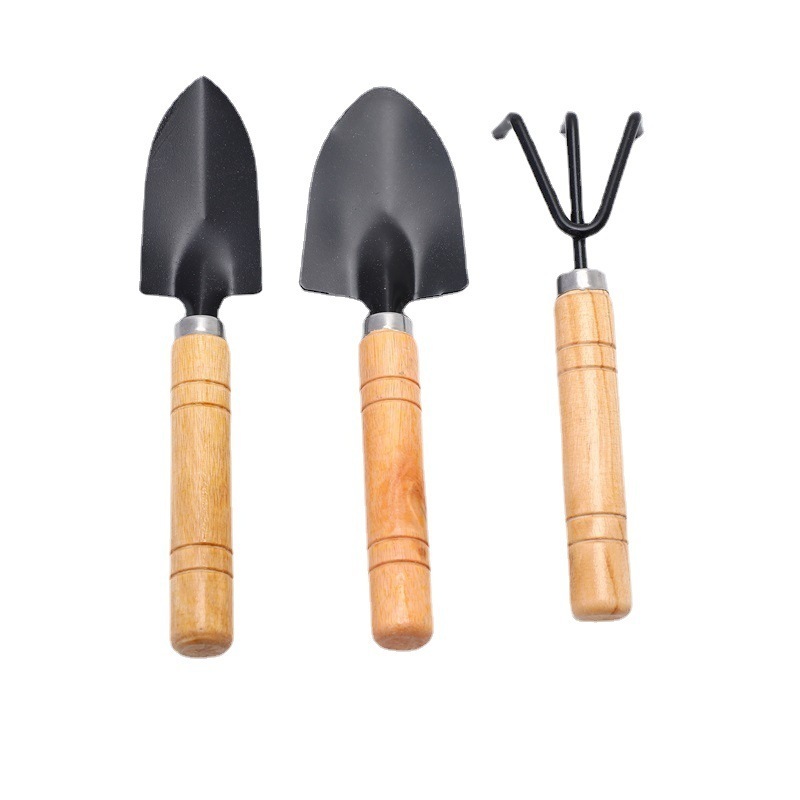 Best Sell Rake Shovel Trowel Handle Vegetable Fruit Seedling Transplanter Planting Garden Tools