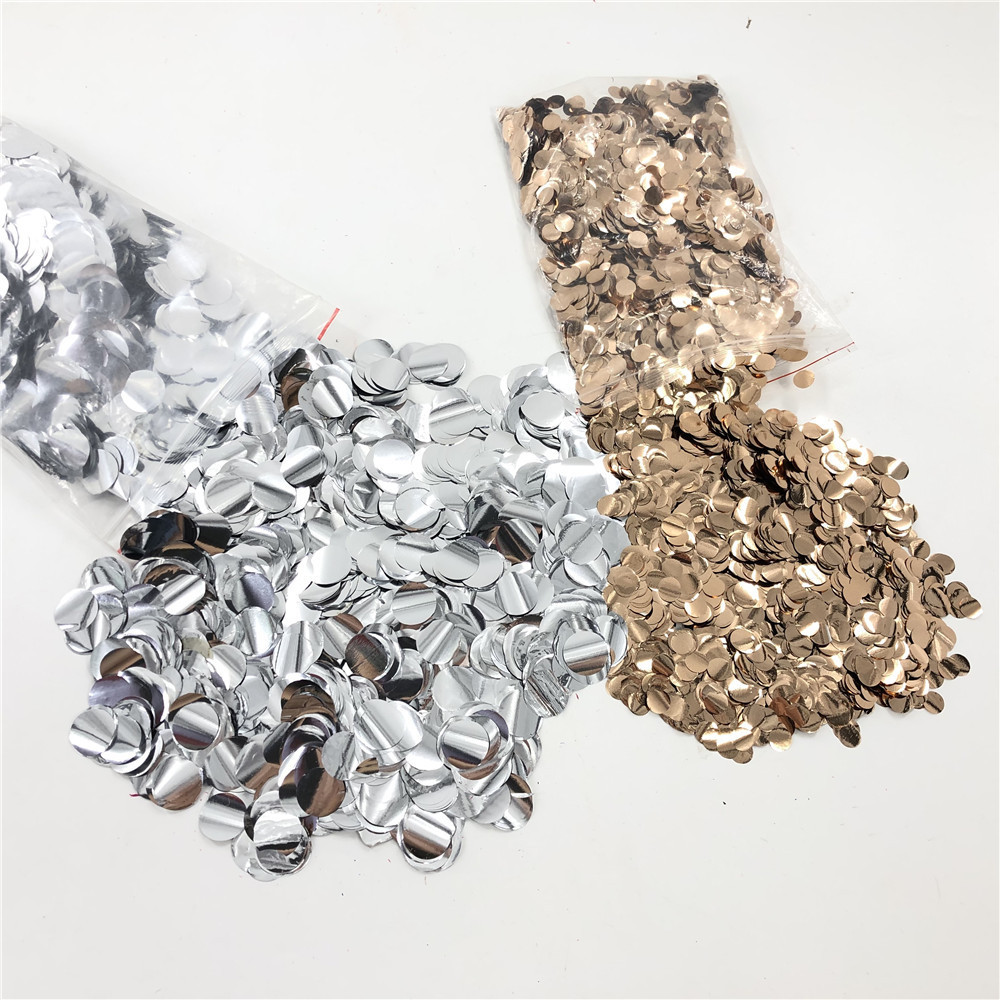 Dollar Money Biodegradable Bulk Decorazion Gold Silver White Wedding Biodegradable Diamond Confetti