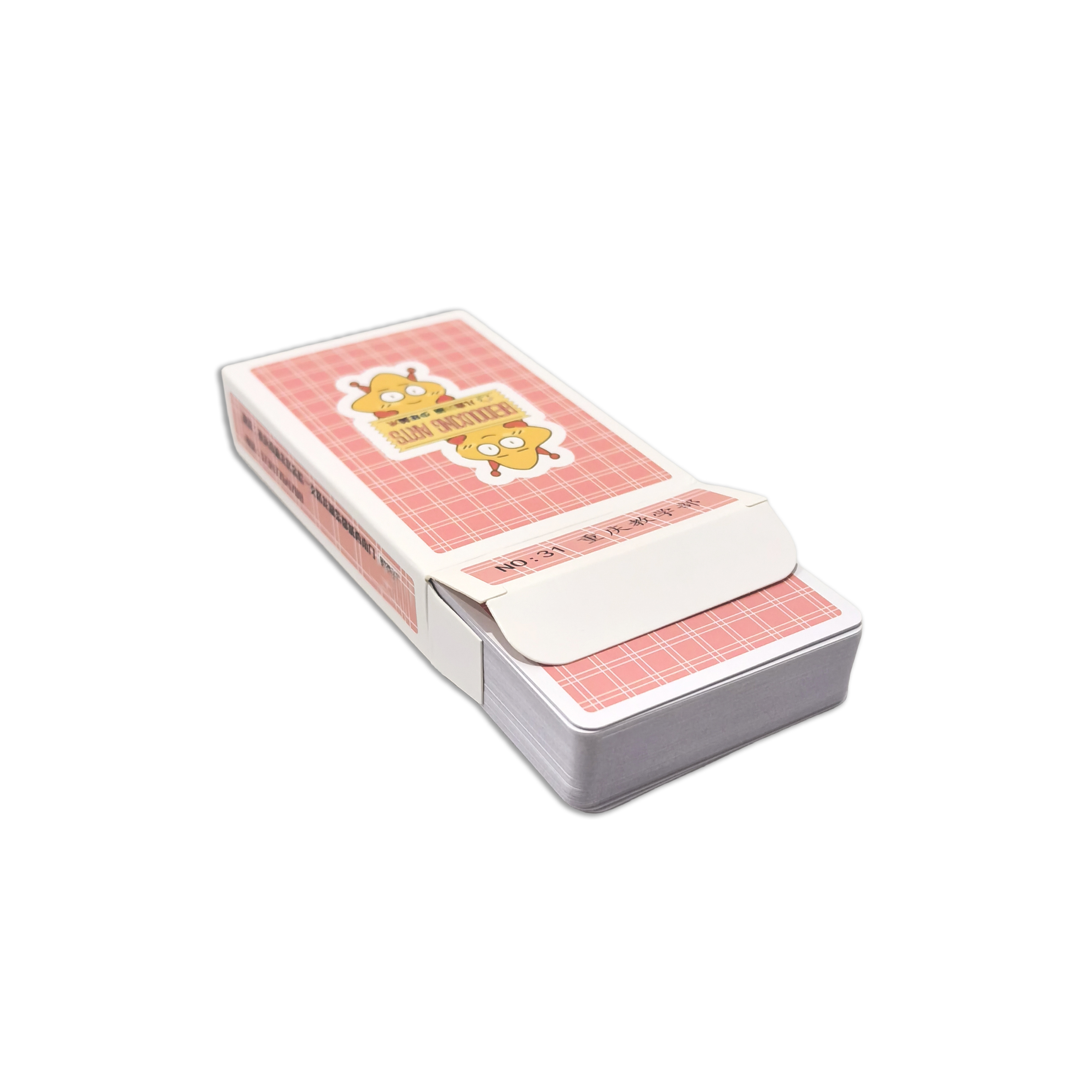 Custom School Zone Educational Talking Cognitive Flash Cards Eco Friendly Educational Toy Interactive Kids Playing Cards