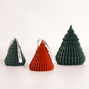 Eco-Friendly Gift Home Decoration Scented Christmas Tree Candles