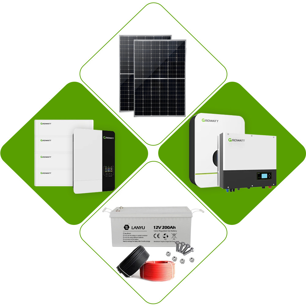 Off Grid Photovoltaic Kit 10KW Home Electric Solar PV Kit 10000W 15kw off grid solar power system