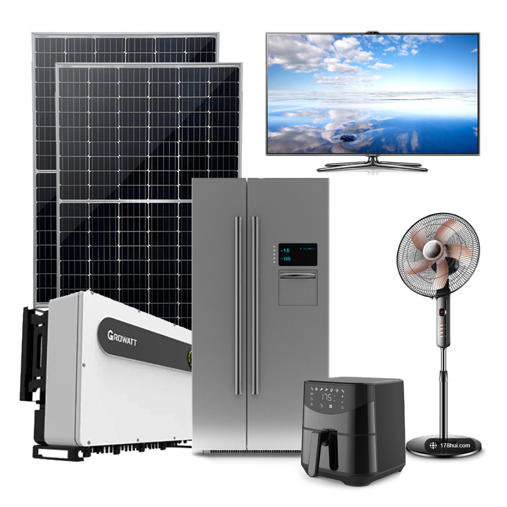 Hybrid Photovoltaic Home Off Grid Solar Energy Systems 5kw 10kw 15kw 20kw solar energy Home System Kit