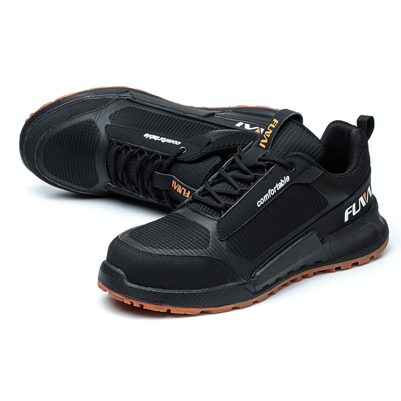 FUNAI Insulation 6kv safety shoes  with Composite toe leather shoes comfortable work shoes for men