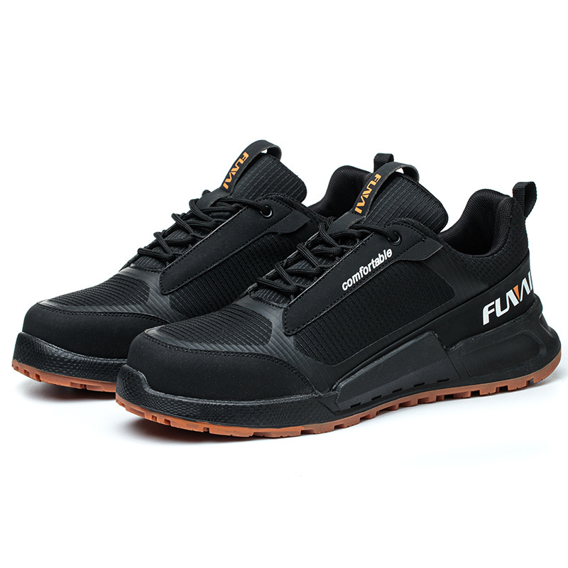 FUNAI Insulation 6kv safety shoes  with Composite toe leather shoes comfortable work shoes for men