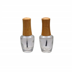 new custom fancy empty round rectangle 5 ml 6ml 8 ml 10 ml 15 ml 16ml packaging box kids glass bamboo brush nail polish bottle