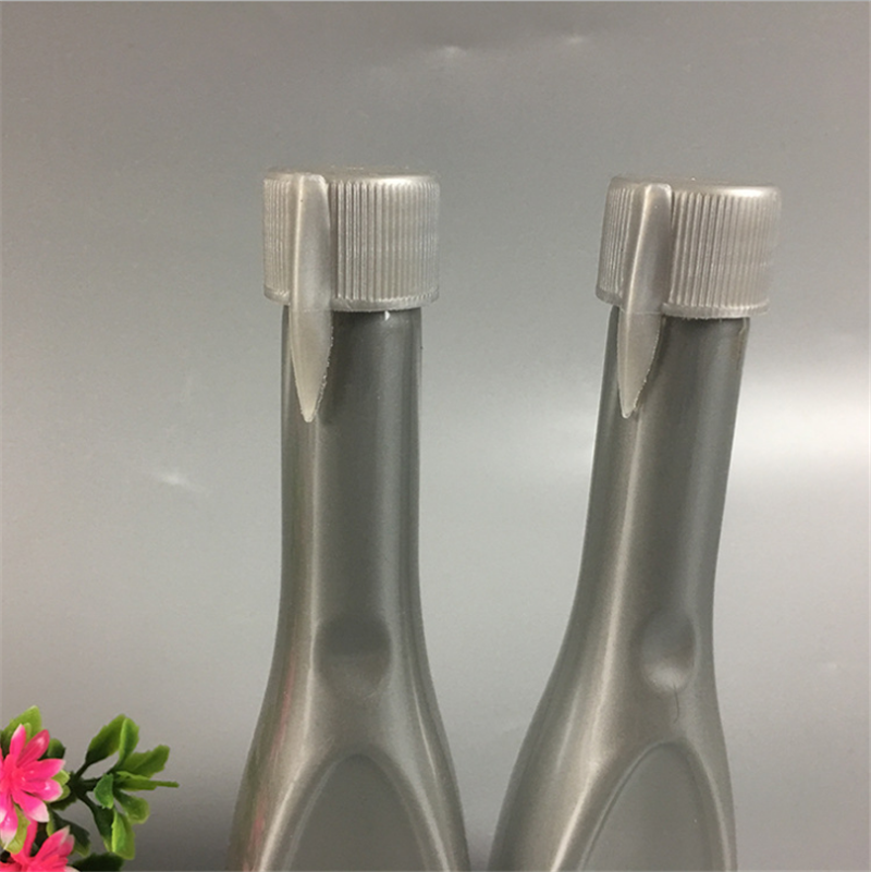 manufacture 50ml 100ml 120ml clear plastic PET PE fuel oil engine oil additive bottles long thin necks