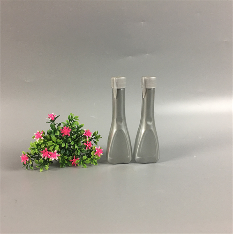 manufacture 50ml 100ml 120ml clear plastic PET PE fuel oil engine oil additive bottles long thin necks