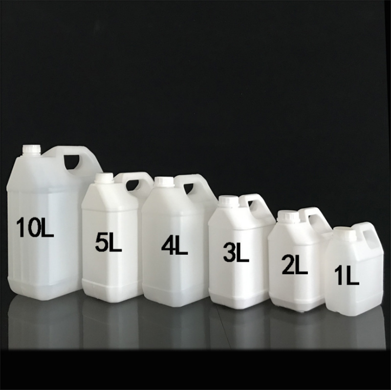 new 1L 2L 4L 5L 10L HDPE plastic cheap clear jerrican water jerry can