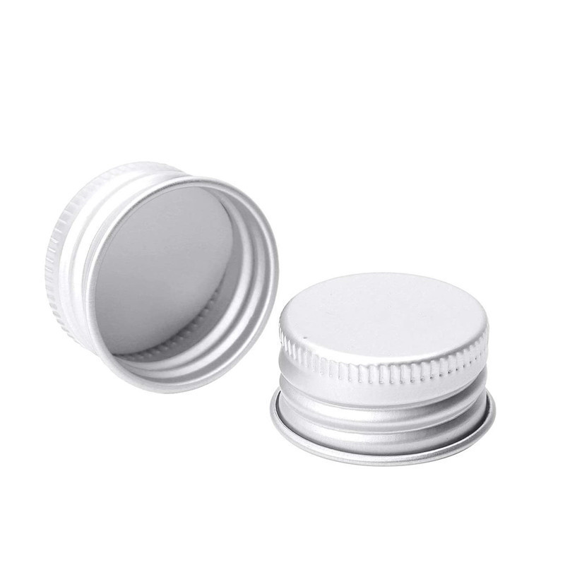 new cosmetic packaging cream gold white aluminum disc cover 24 / 410 silver black Shampoo Lotion Bottle press lid