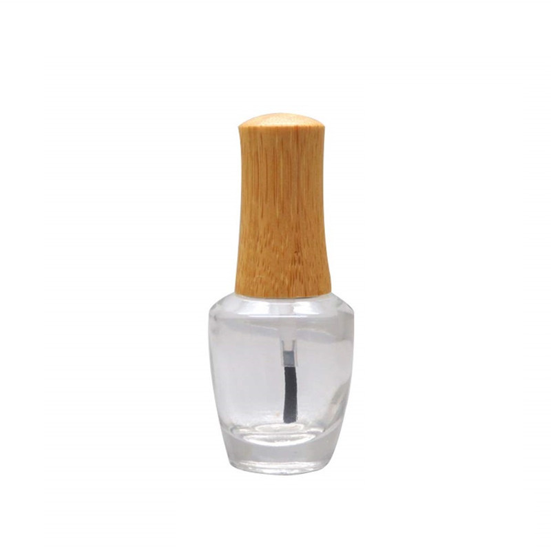 new custom fancy empty round rectangle 5 ml 6ml 8 ml 10 ml 15 ml 16ml packaging box kids glass bamboo brush nail polish bottle