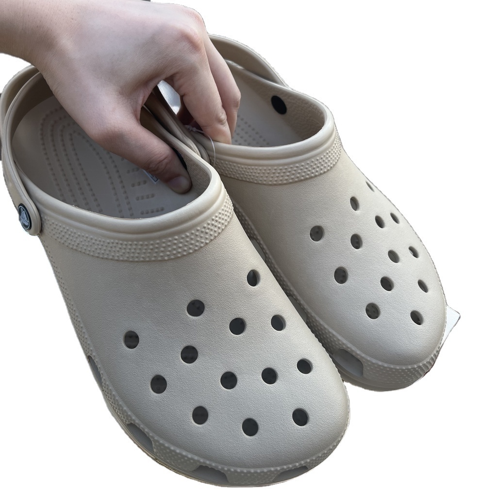 Hot Selling Barefoot Chancletas De Mujrr Crocs High Top Charms For Crocs In Metal EVA Crocs Shoes Wholesale Garden Shoes