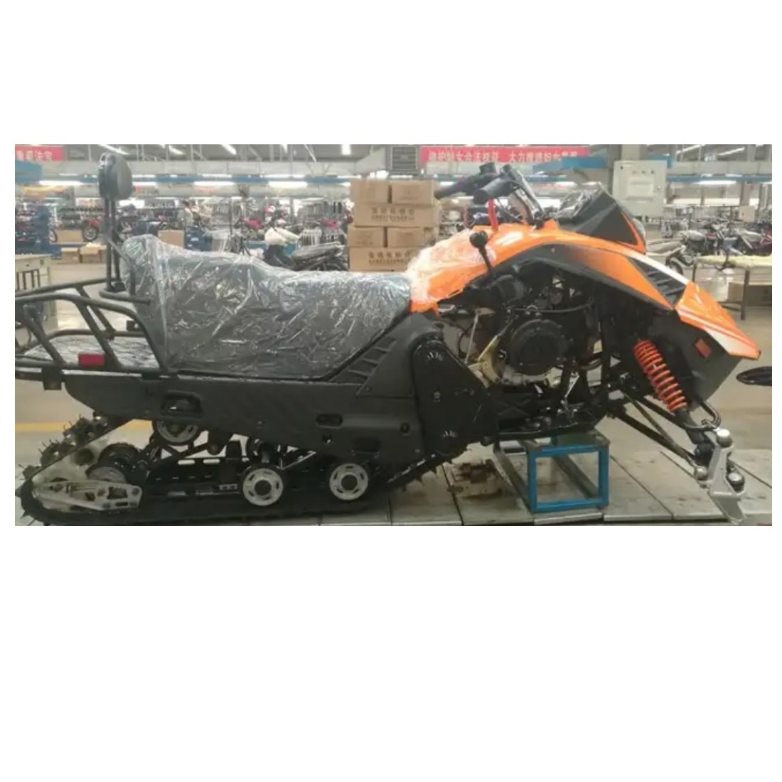 160CC Snowmobile Children's snowmobile Winter outdoors suppliesATVAll Terrain snowmobile