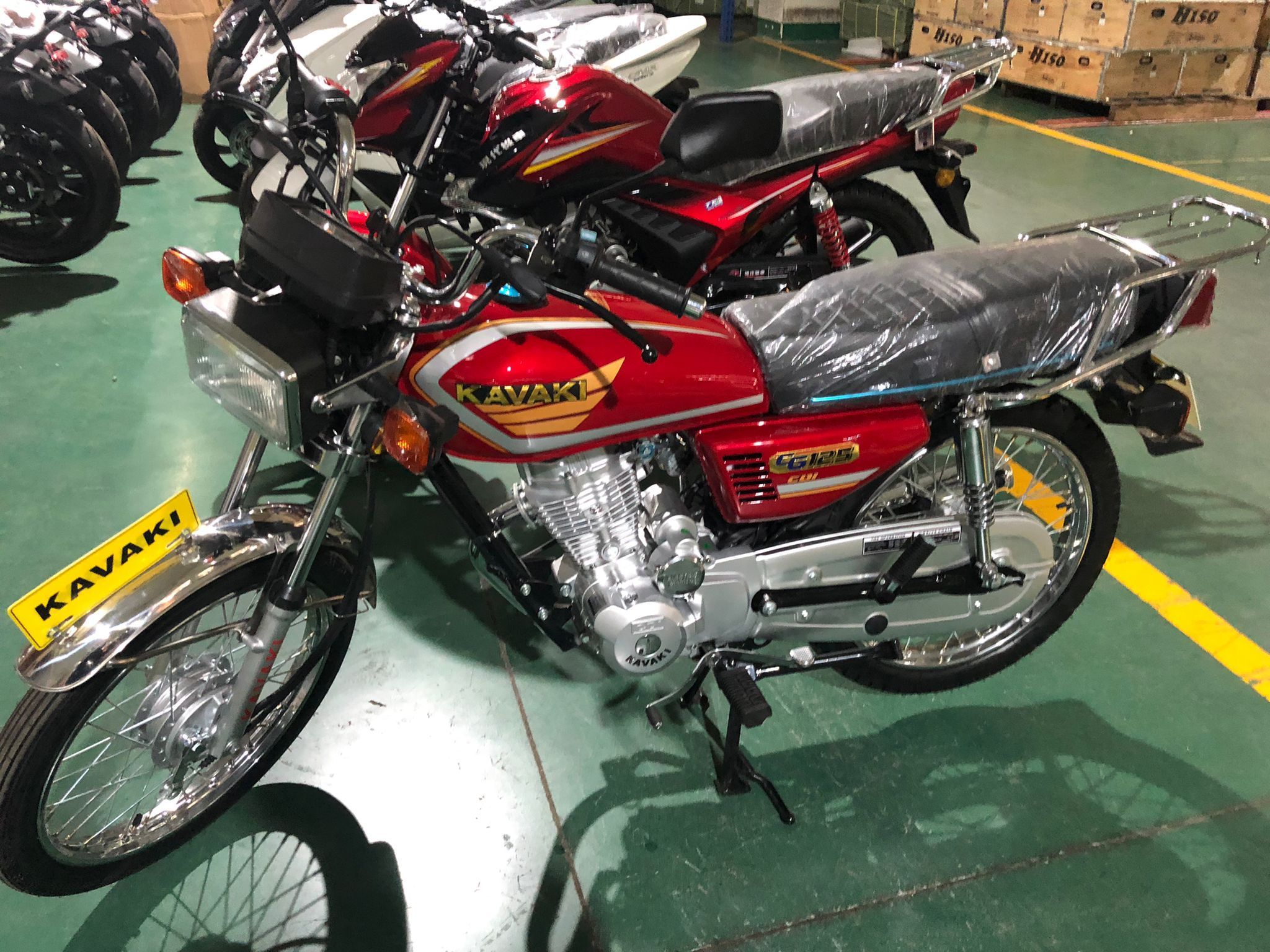 Changhua Factory Customizes 125cc New Blue High Quality Motorcycle