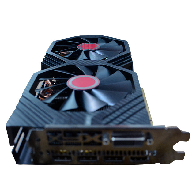 AMD rx 580 8gb gpu graphics cards for video capture with audio brochure computer slide greeting recordable