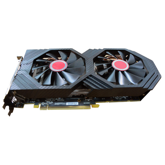 AMD rx 580 8gb gpu graphics cards for video capture with audio brochure computer slide greeting recordable