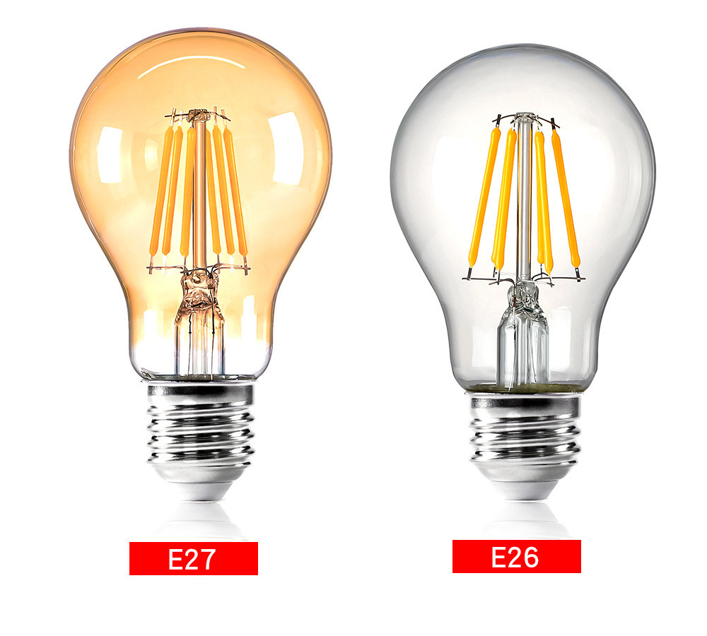 Factory wholesale Custom Warm White Led Light Vintage Edison E27 Led Filament Bulb