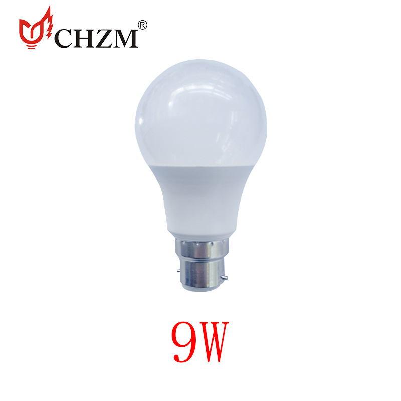 led bulb e27 screw mouth plastic package aluminum household energy-saving lamp high-power led bulb lamp