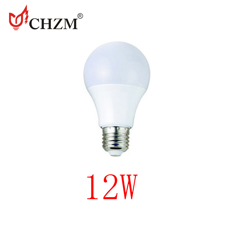 led bulb e27 screw mouth plastic package aluminum household energy-saving lamp high-power led bulb lamp