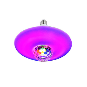 LED UFO Ceiling Light With Bluetooth Music RGB Night Light Decoration Christmas Musical Lights