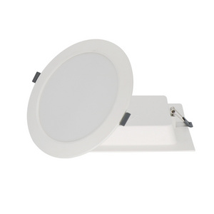 Factory Aluminum 85-265v High Quality Indoor Modern Commercial Recessed Ceiling 12W 18W Led Panel Lights