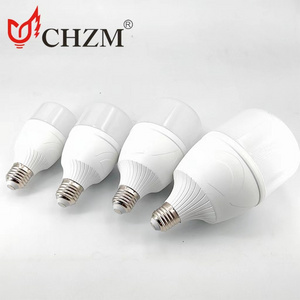 CHZM Factory Sales 2023 Energy-Saving Warm White Light Aluminum Led Light T Bulb with New Shape