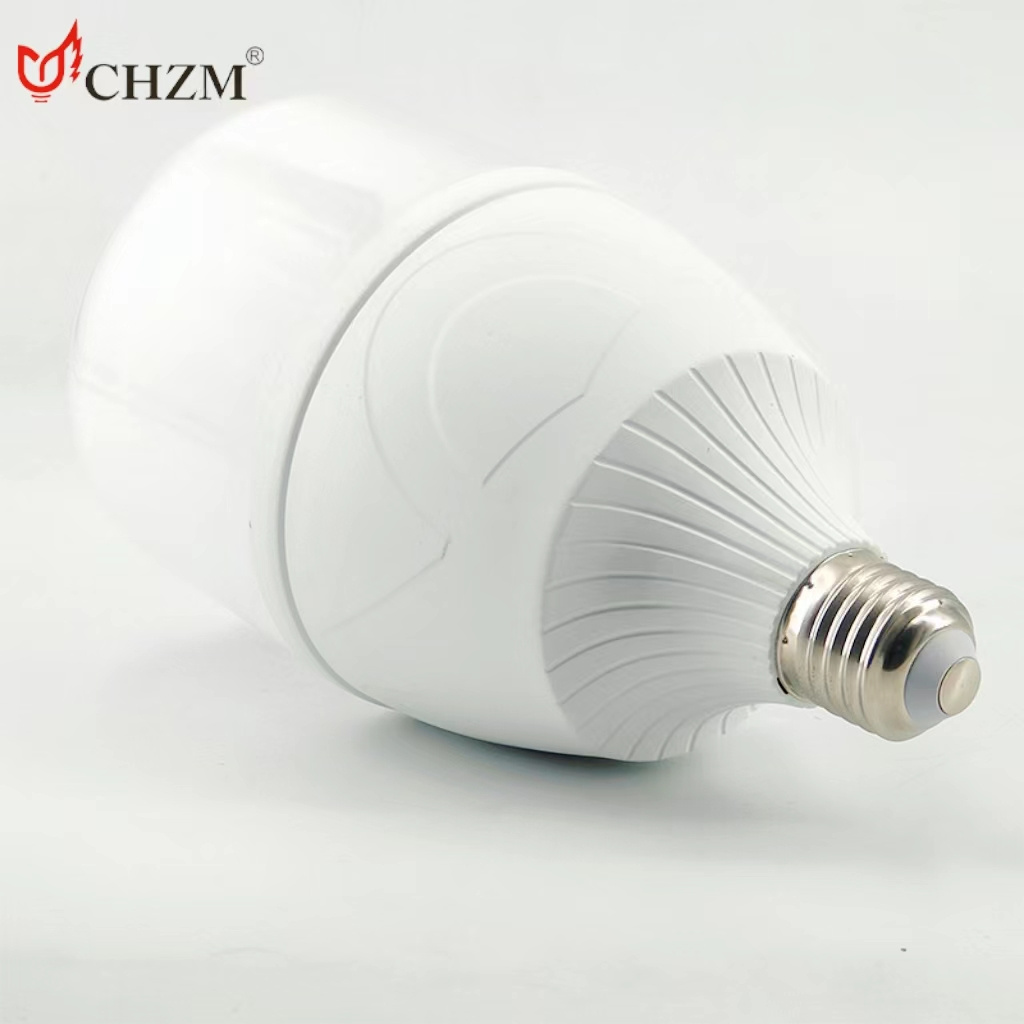 CHZM Factory Sales 2023 Energy-Saving Warm White Light Aluminum Led Light T Bulb with New Shape