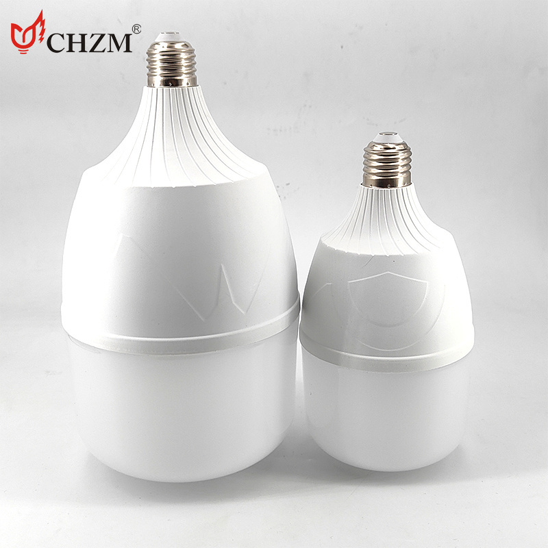 CHZM Factory Sales 2023 Energy-Saving Warm White Light Aluminum Led Light T Bulb with New Shape