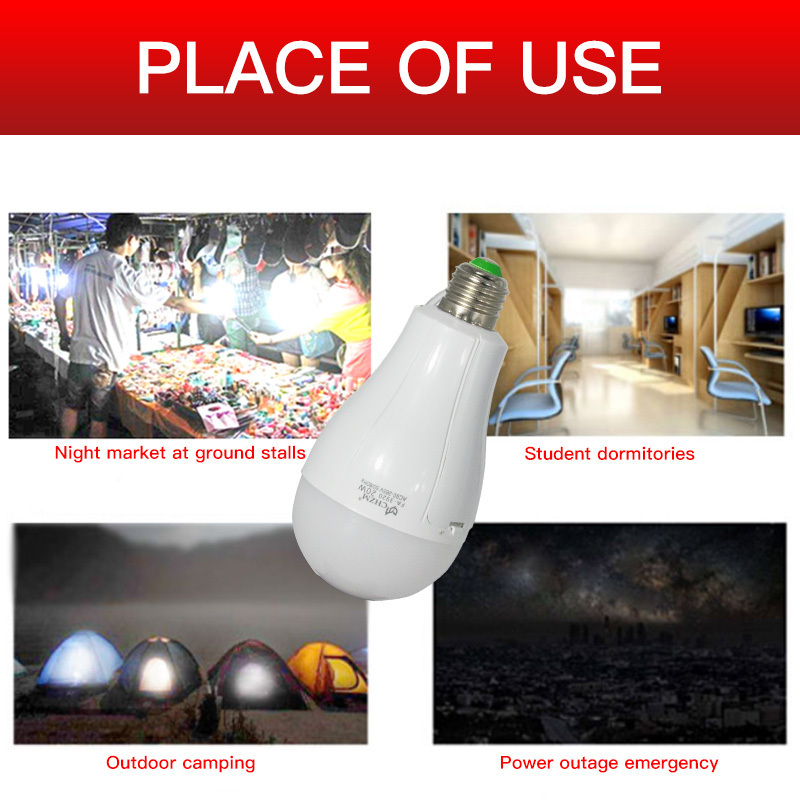 2024New Led Indoor Lighting Emergency Rechargeable House Bulb LED Outdoor Camping Night Market bulbs