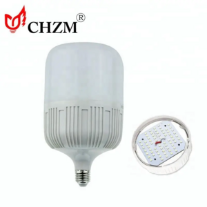 CHZM free sample 5w 10w 15w 20w 30w 40w 50w   b22 e27 high power led lamp light bulb