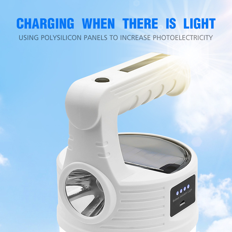 2022 New Modern Led Outdoor Camping  Usb Solar Charging Light Power Outage Emergency Bulb Light