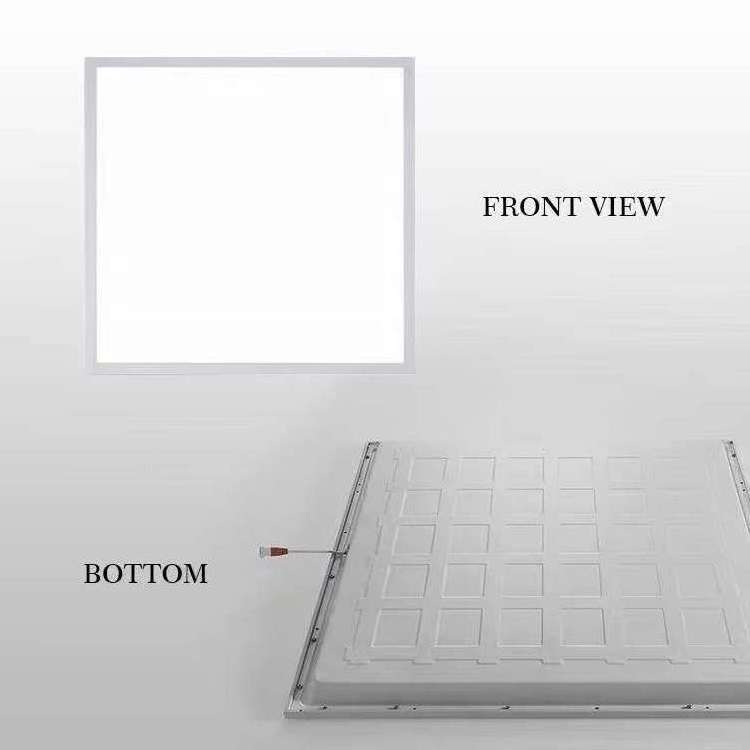 Factory Price 600*600 Rimless Surface Led Flat Panel Square Led Panel Light Slim Backlit Light Panel