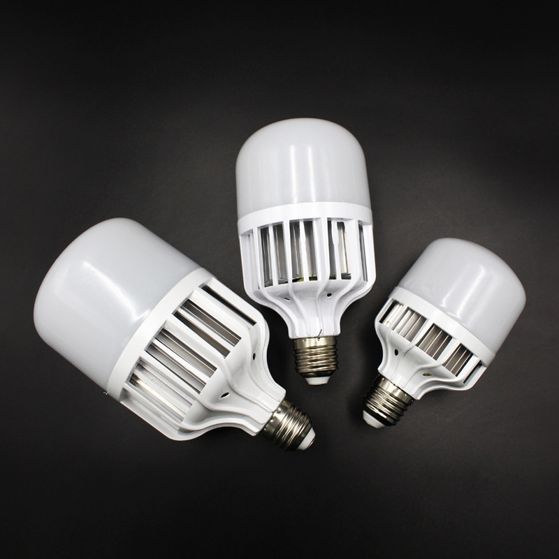 6W 10W 15W 20W 30W 40W 50W 60W 80W CFL lighting E27 LED Bulb lamps flat bird cage LED high bay light LED bulb