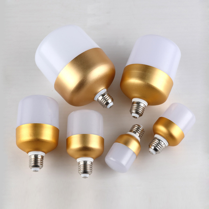 Hot selling gold cheap led bulb China supplier 9w 13w 18w 28w 38w plastic led light bulb e27 long lifespan