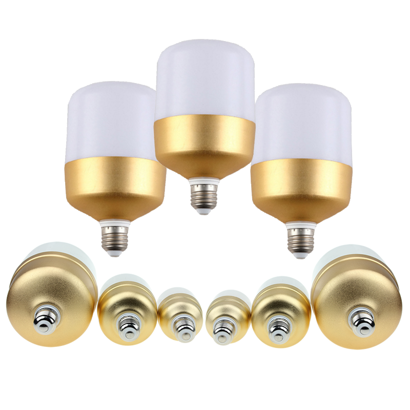 Hot selling gold cheap led bulb China supplier 9w 13w 18w 28w 38w plastic led light bulb e27 long lifespan