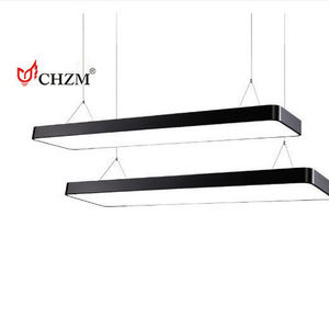 CHZM Office Minimalist Chandelier Gym Pendant Linear Light For Classroom Meeting Room