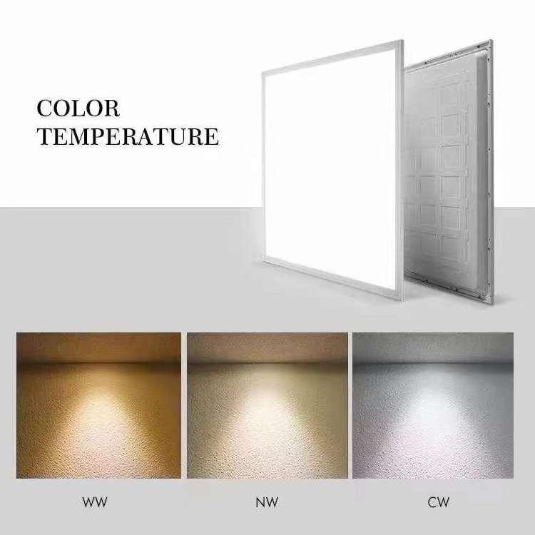 Factory Price 600*600 Rimless Surface Led Flat Panel Square Led Panel Light Slim Backlit Light Panel