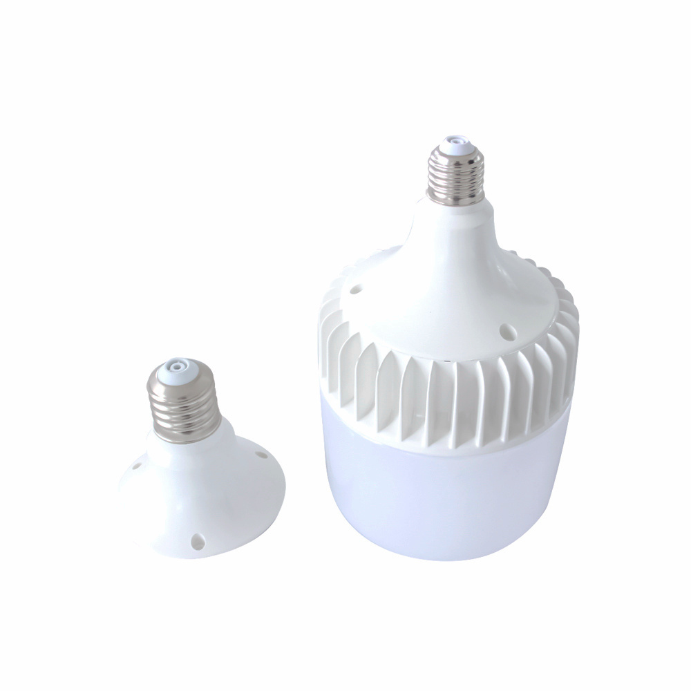 High Quality Die Casting Aluminum Led Bulb Empty Housing 10w 20w 30w E27 T Bulb Parts E40 Lamp 70w