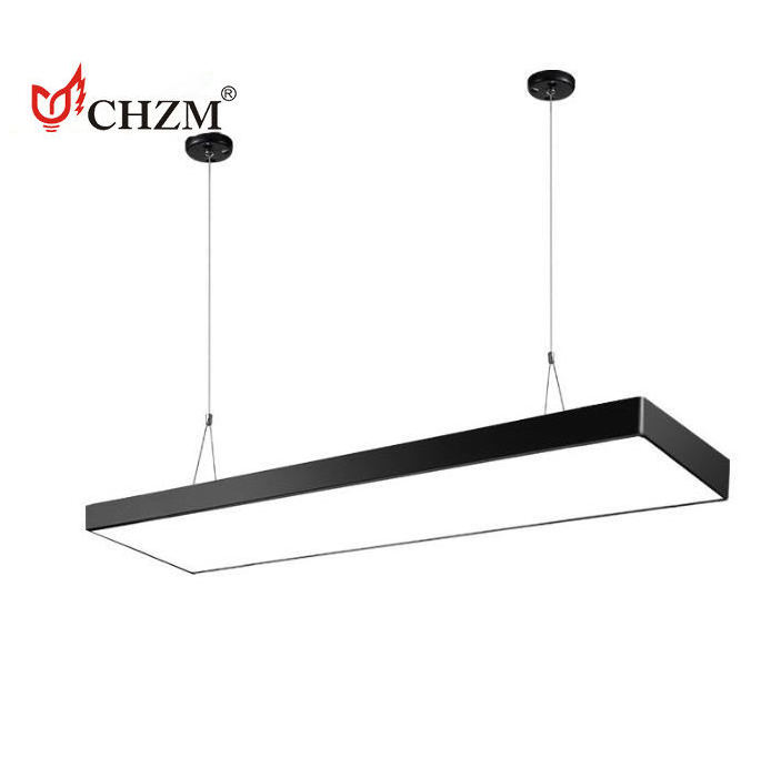 CHZM Office Minimalist Chandelier Gym Pendant Linear Light For Classroom Meeting Room