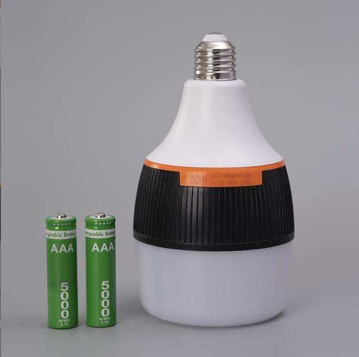 New LED emergency light bulb outdoor camping bulb power failure emergency light split mobile lighting