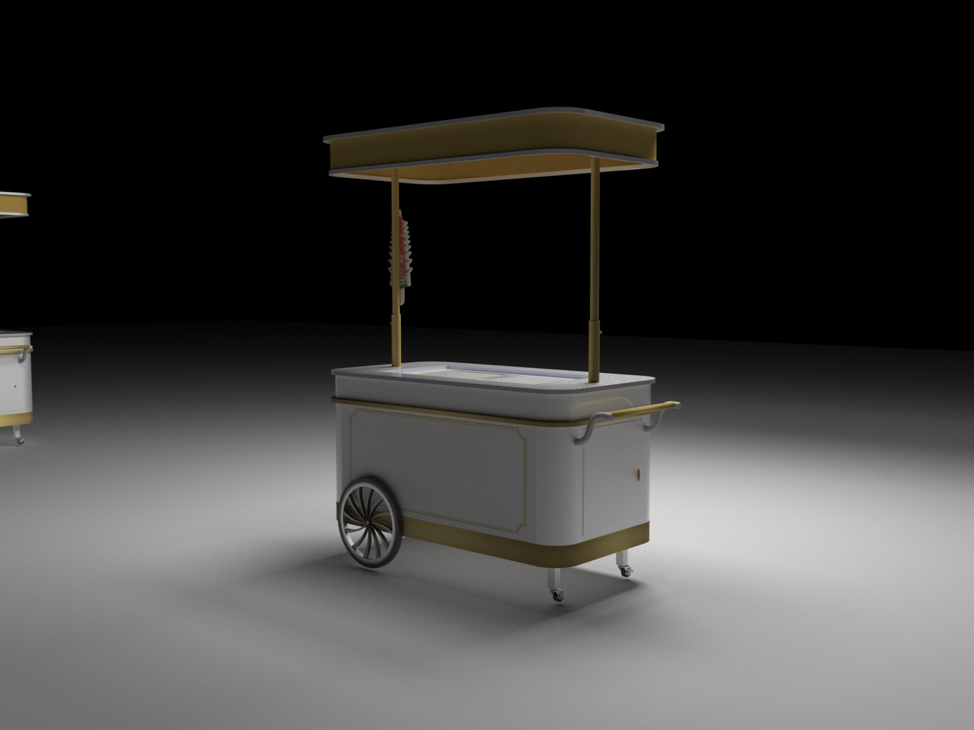 Jekeen High Quality Small Push Food Carts Hot Dog Food Trailer Electric Mobile Fast Food Truck Ice Cream Cart With Wheels