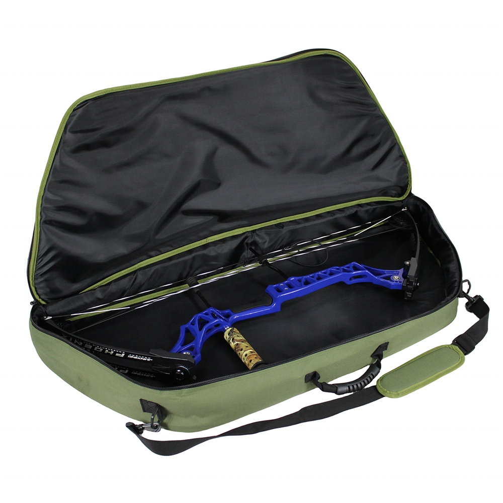 Manufacturer Portable Outdoor Archery Bow And Arrow Case Soft Compound Bow Case With Accessories Pocket For Hunting For Shooting