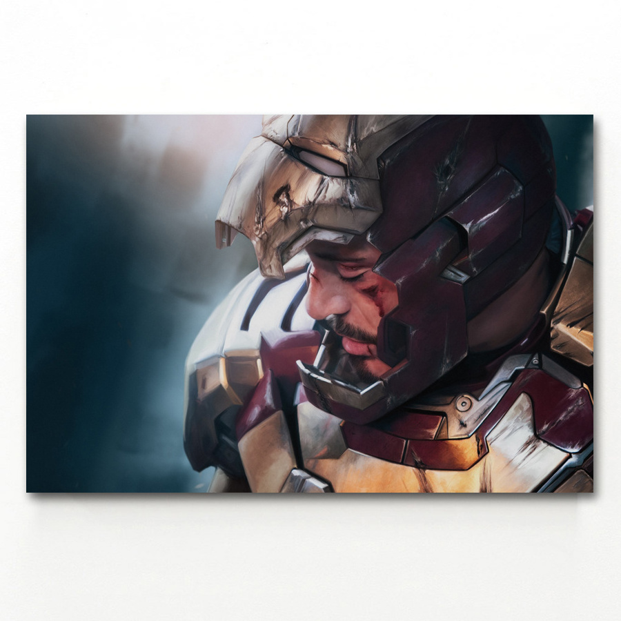 Modern Avengers Endgame Character Iron Man Thor Captain Canvas Home Decor pop canvas art artwork paintings