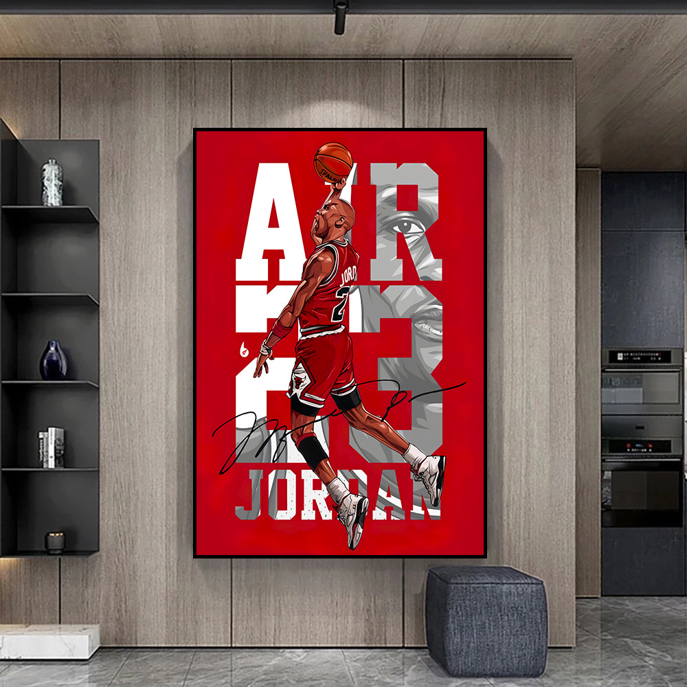 Basketball Star Poster Canvas Painting HD Print Cuadros Art Decoration Mural For Modern Home Living Room Wall Decor