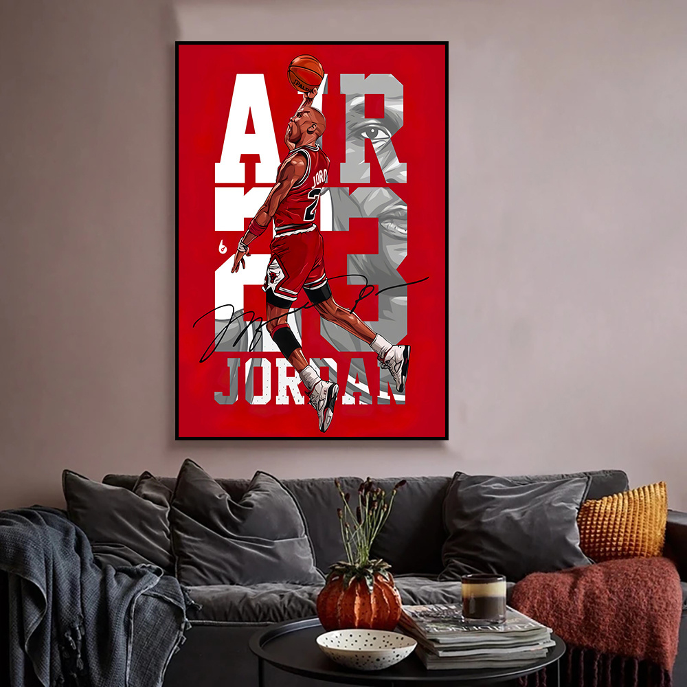 Basketball Star Poster Canvas Painting HD Print Cuadros Art Decoration Mural For Modern Home Living Room Wall Decor