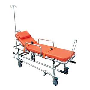 Aluminum Folding Emergency Medical Hospital Ambulance Stretcher Equipment For Sale