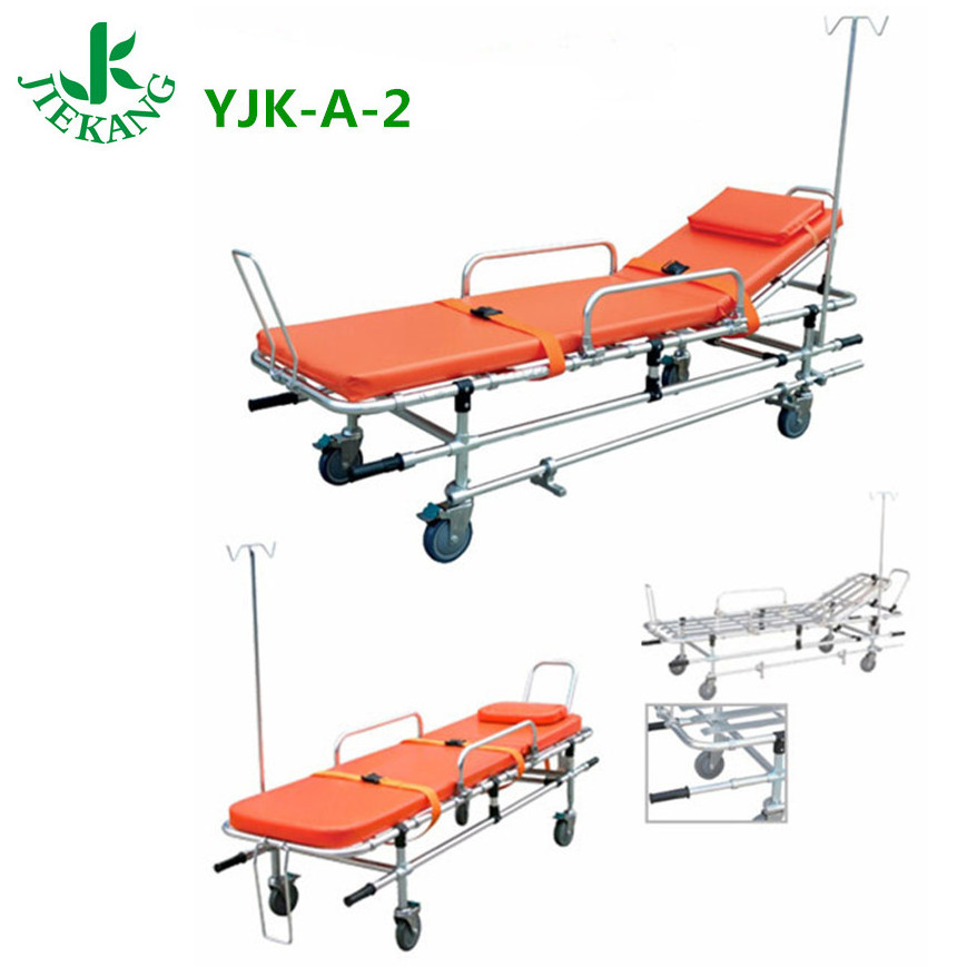 Aluminum Folding Emergency Medical Hospital Ambulance Stretcher Equipment For Sale