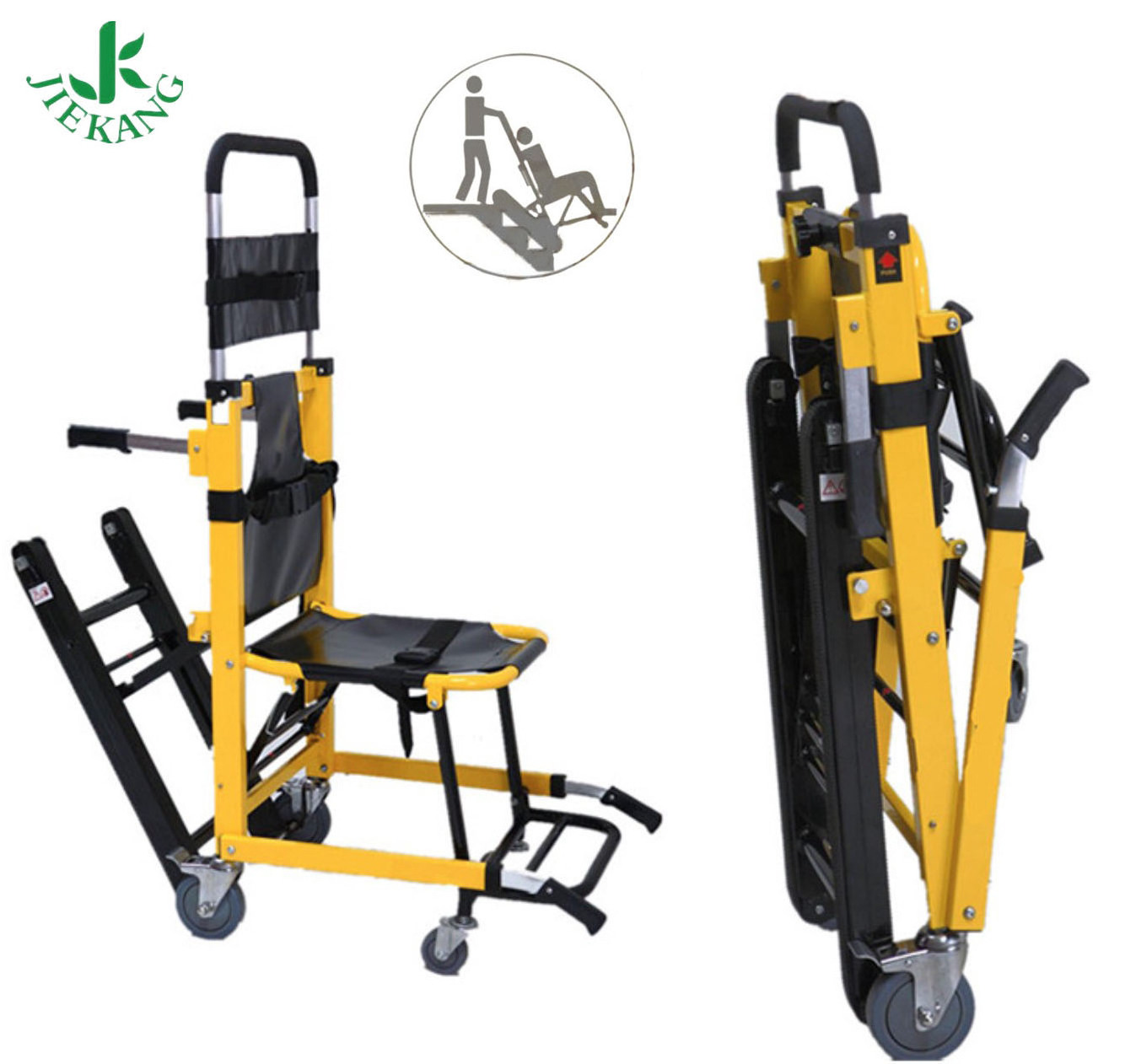 Elderly Portable Evacuation Lifting Wheelchair Emergency Stair Electric Climber Chair Stretcher