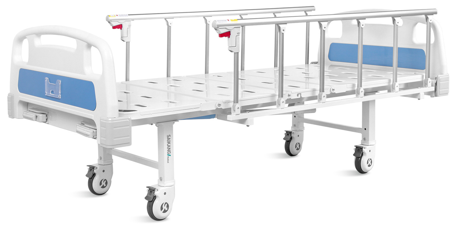 Manual Crank Emergency Ambulance Transfer Stretcher Hospital Bed for Patient