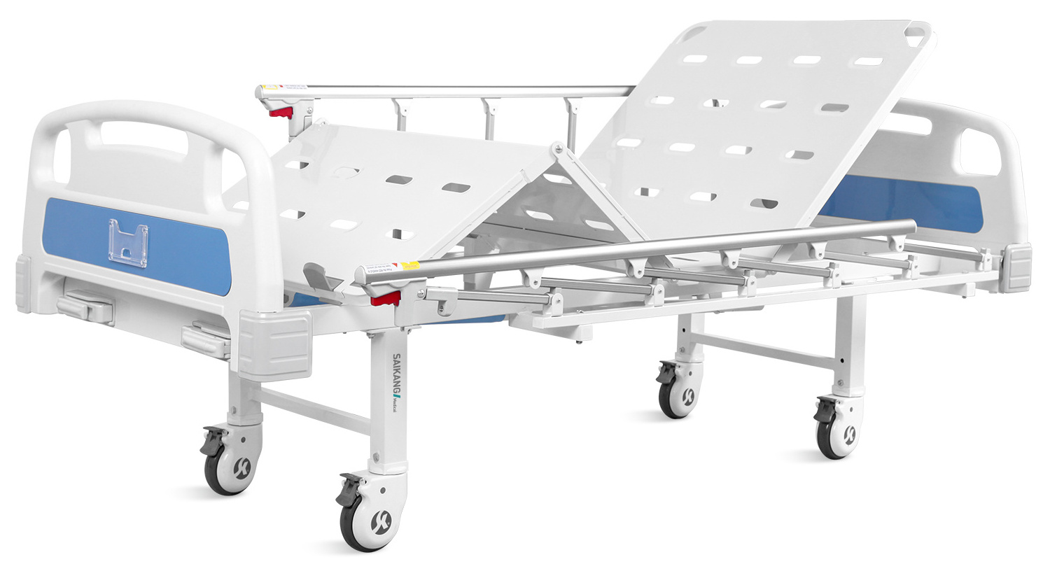 Manual Crank Emergency Ambulance Transfer Stretcher Hospital Bed for Patient